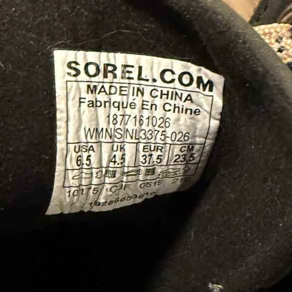 Sorel Women's Lexie Hidden Wedge Waterproof Booties,Dark Slate,6.5(NWT) - Picture 4 of 12